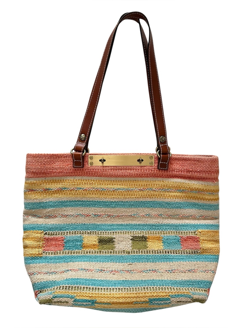 Patricia Nash Chennai Hand Loomed Southwestern Boho Tote